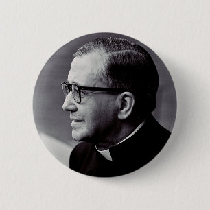 Macaron Rond 5 Cm Saint Josemaria Escriva