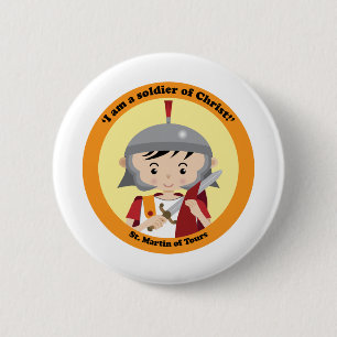 Macaron Rond 5 Cm Saint-Martin de Tours