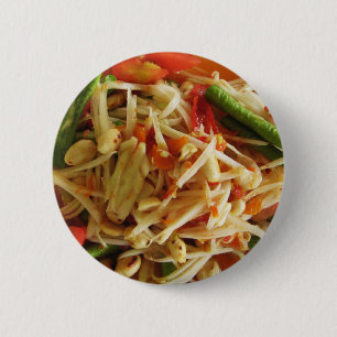Macaron Rond 5 Cm Salade de Papaya épicé [Som Tam] ... Thai Lao Food