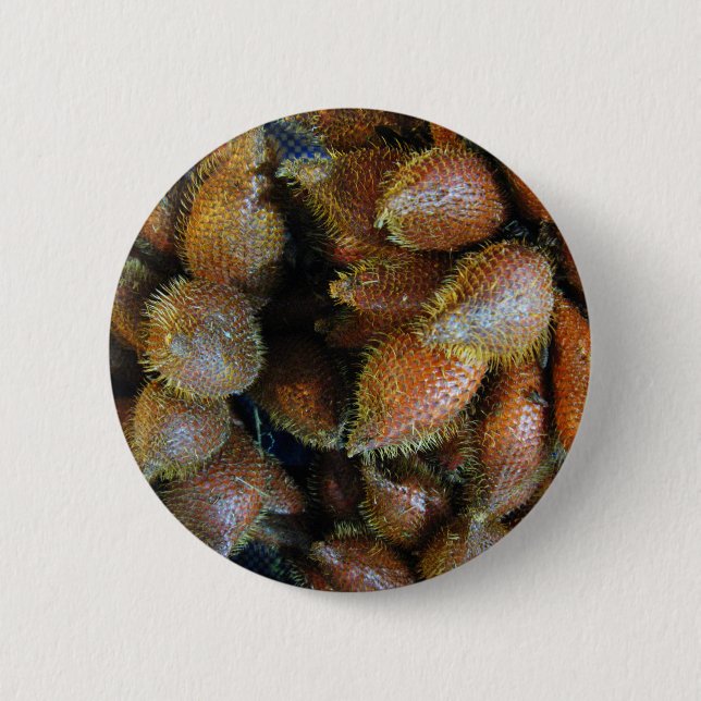 Macaron Rond 5 Cm Salak [Fruit de serpent] (Devant)