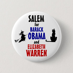 Macaron Rond 5 Cm Salem pour Obama et terriers 2012