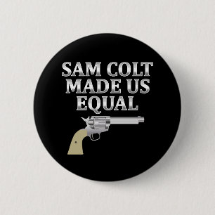 Macaron Rond 5 Cm Sam colt made us equal