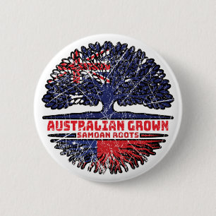Macaron Rond 5 Cm Samoa Australie Australie Australie Australie drap