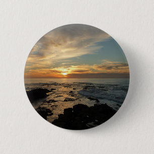 Macaron Rond 5 Cm San Diego Sunset