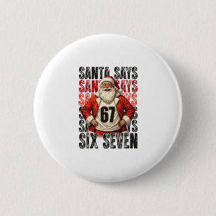 Macaron Rond 5 Cm Santa Dit Six Sept
