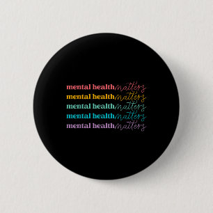 Macaron Rond 5 Cm Santé Mentale S Soyez Gentil Autosoins Sensibilisa