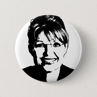 Macaron Rond 5 Cm Sarah Palin Button