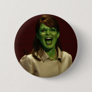 Macaron Rond 5 Cm Sarah Palin la sorcière