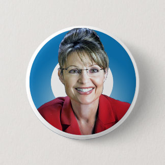 Macaron Rond 5 Cm Sarah Palin Trumps le 'O