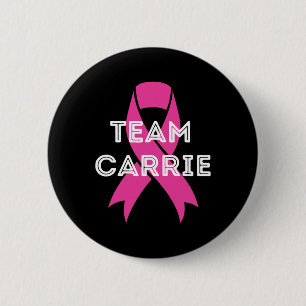 Macaron Rond 5 Cm Sauvez le squelette Citrouille Halloween Cancer du