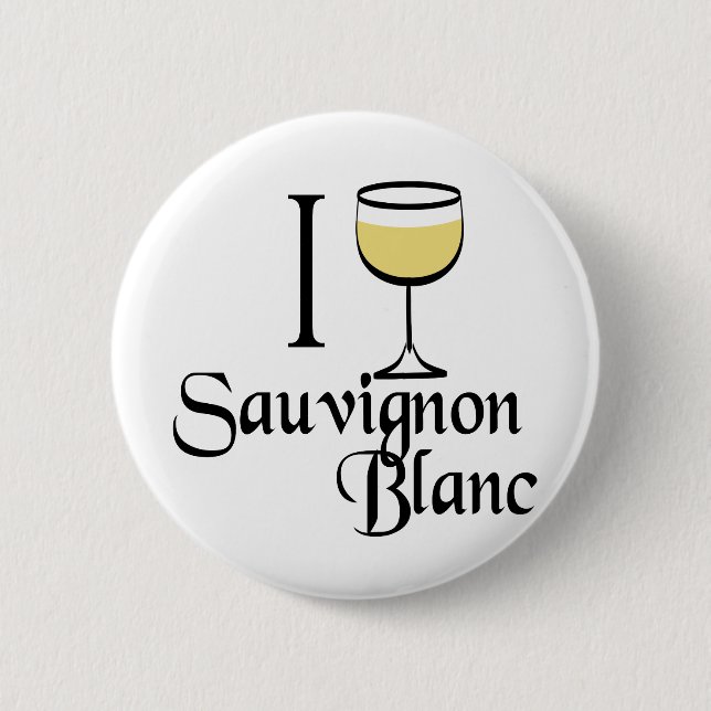 Macaron Rond 5 Cm Sauvignon Blanc Vins Amis Cadeaux (Devant)