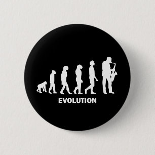 Macaron Rond 5 Cm Saxophone