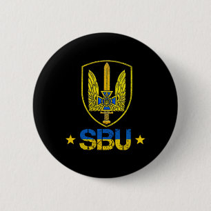 Macaron Rond 5 Cm Sbu Ukraine Groupe Alpha Forces Spéciales Spetsnaz