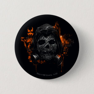 Macaron Rond 5 Cm Scarecrow - Bienvenue À Gotham City