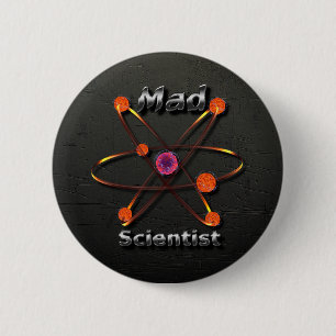Macaron Rond 5 Cm Scientifique fou