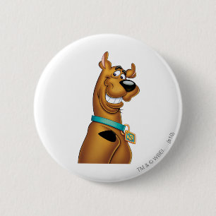 Macaron Rond 5 Cm Scooby-Doo Grin