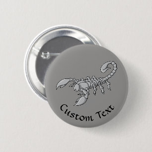 Macaron Rond 5 Cm Scorpion icon