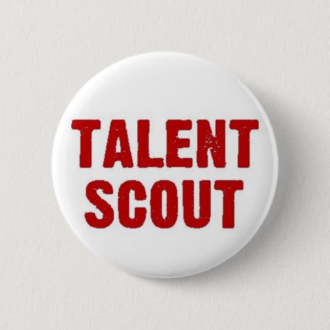 Macaron Rond 5 Cm Scout de talent (Devant)