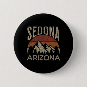 Macaron Rond 5 Cm Sedona Arizona Nature Randonnée Plein air