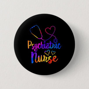 Macaron Rond 5 Cm Semaine de l'infirmière psychiatrique Rn Soins inf