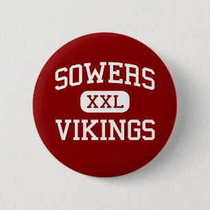 Macaron Rond 5 Cm Semeurs - Vikings - milieu - Huntington Beach