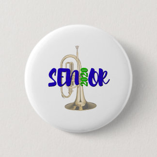 Macaron Rond 5 Cm Senior 2020 - Mellophone