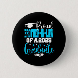 Macaron Rond 5 Cm Senior 2025 Fier Frère En Droit D'Un Cl De 2025 G
