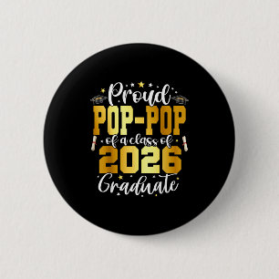 Macaron Rond 5 Cm Senior 2026 fier papy d'un membre de la promotion