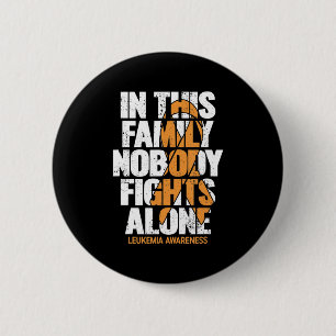 Macaron Rond 5 Cm Sensibilisation à la leucémie Soutien familial Leu