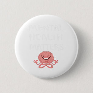Macaron Rond 5 Cm Sensibilisation à la santé mentale bipolaire Probl