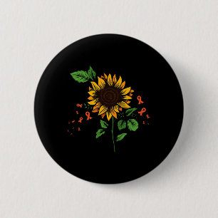 Macaron Rond 5 Cm Sensibilisation à la sclérose N'importe quelle Mme