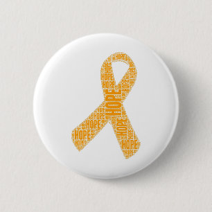 Macaron Rond 5 Cm Sensibilisation Espérance Leucémie Sensibilisation