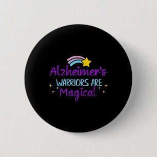 Macaron Rond 5 Cm Sensibilisation Ruban Violet Warrior Soutien Demeu