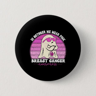 Macaron Rond 5 Cm Sensibilisation super au cancer du sein Nous porto