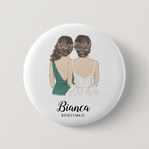 Macaron Rond 5 Cm Serez-Vous L'Insigne De Proposition D'Épouse De M