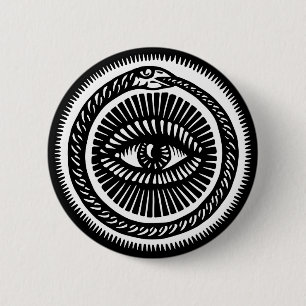 Macaron Rond 5 Cm serpent mangeant sa propre queue