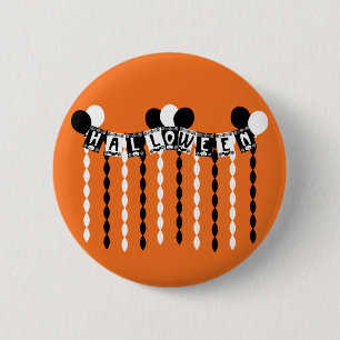 Macaron Rond 5 Cm Serpentin pour soirée rétro Halloween