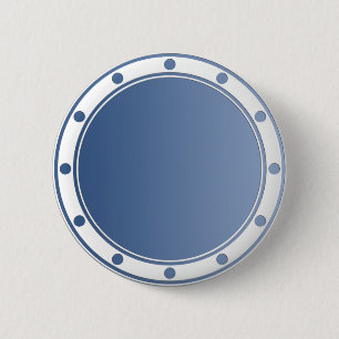 Macaron Rond 5 Cm SEULEMENT dégradés de COULEUR - bleu + anneaux & p