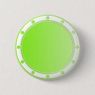 Macaron Rond 5 Cm SEULEMENT dégradés de COULEUR - vert néon + anneau