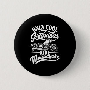 Macaron Rond 5 Cm Seulement Les Grandpas Ride Moto Devis Pour Grand-
