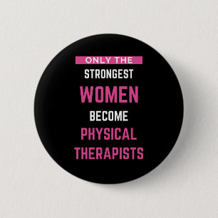 Macaron Rond 5 Cm Seules Les Femmes Les Plus Fortes Deviennent Physi