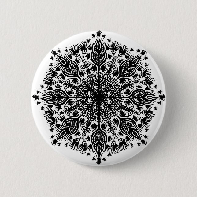 Macaron Rond 5 Cm SF-Plume (Devant)