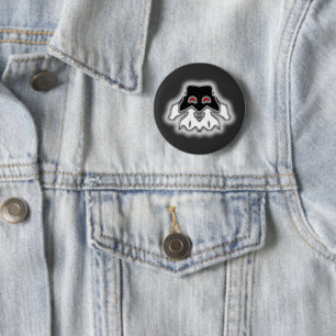 Macaron Rond 5 Cm Shady Ghost