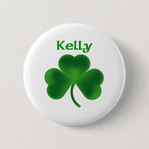 Macaron Rond 5 Cm Shamrock de Kelly