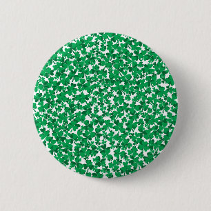 Macaron Rond 5 Cm shamrock, Irlande, irlandais, fier d'être irlandai