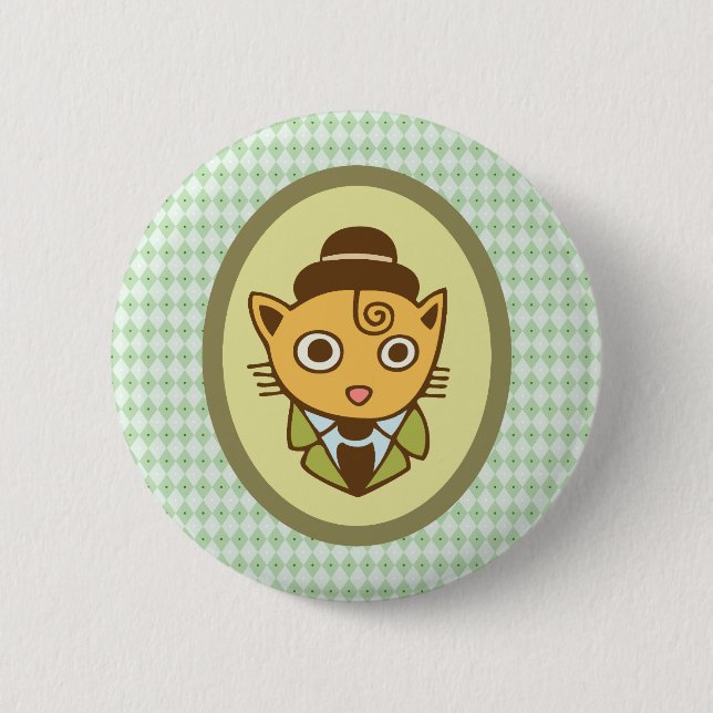 Macaron Rond 5 Cm Sherlock (Devant)