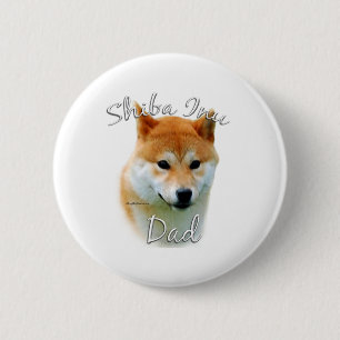 Macaron Rond 5 Cm Shiba Inu Papa 2