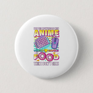 Macaron Rond 5 Cm Si Ce N'Est Pas Des Jeux Vidéo Animés Ou De La Nou