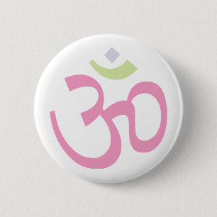 Macaron Rond 5 Cm Signe d'aum