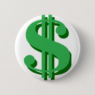 Macaron Rond 5 Cm $ signe-dollar